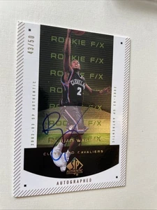 2002-03 SP Autentica Auto Rookie F/X 43/50 Dajuan Wagner #147 Scheda/50 Auto RC - Foto 1 di 12