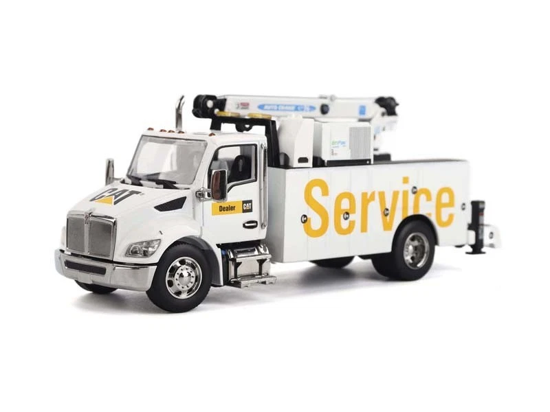 CAT Kenworth T380 Auto-Crane Titan 85 Body 1 50 Scale - Diecast Masters 85786
