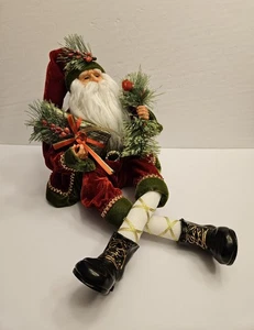 Babbo Natale Bambola Seduta Decorazione Natalizia Hobby Lobby - Foto 1 di 12