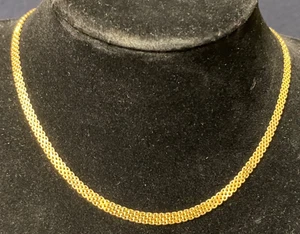 14K Gelbgold Bismark 5 mm 16" Halskette Kette ~ 8 Gramm - Bild 1 von 3