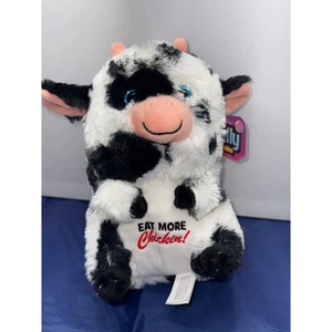 Nanco Belly Buddies Chick Fil A Cow Plush Eat More Chicken Stuffed Animal - Picture 1 of 7
