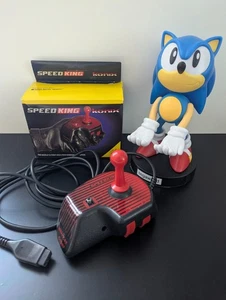 Joystick KONIX Speedking 1987 - SEGA, Commodore, Amiga, Atari, 9 pines en caja - Imagen 1 de 12