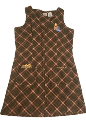 RARO Jersey Adulto Disney Winnie Pooh Bordado Rojo L Pana Cuadros Años 90 Foto 1 de 4