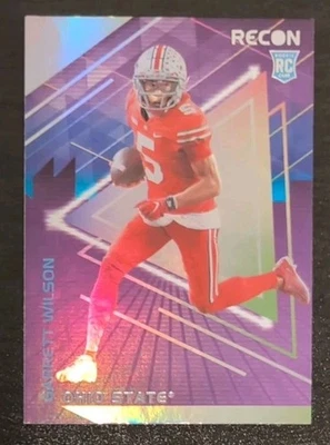 Garrett Wilson #7 2022 Chronicles Draft Picks Recon Rookie Card Ohio State Jets - Image 1 of 3