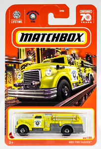2023 Matchbox #60 MBX Fire Dasher™ (1953 GMC Model 454 AFE) SAFETY YELLOW | FSC
