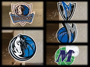 Dallas Mavericks Basketball Team Logo NBA Sticker Decal Vinyl - Picture 1 of 7
