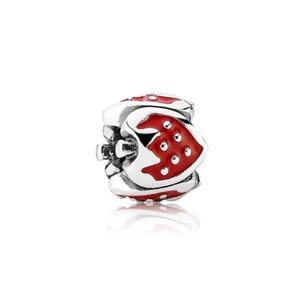 Genuine Pandora Charm "Sweet Red Strawberry" - 791091EN09 - retired - Picture 1 of 1