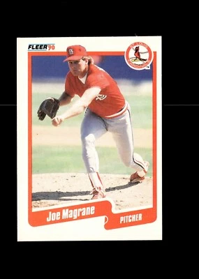 1990 Fleer - #252 Joe Magrane - Image 1 of 2