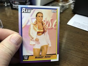 MANDY ROSE 2021 Topps WWE Heritage RAW base #26