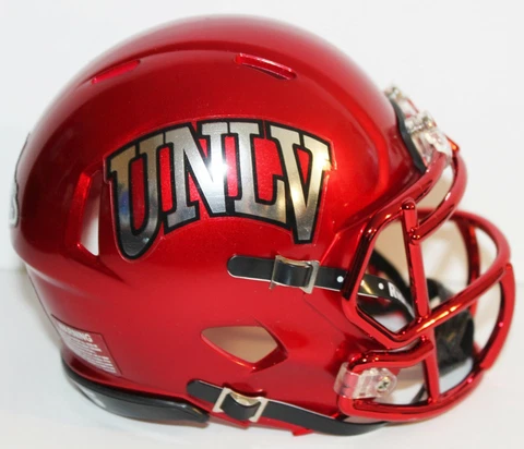 2020 UNLV Runnin Rebels Custom Riddell Mini Helmet vs San Jose State Cover