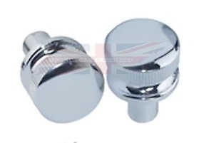 New Pair of Knurled Valve Cover Nuts for MG Midget 1958-1974 MGA MGB 1955-1980 - Picture 1 of 1