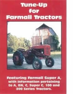 DVD de puesta a punto de tractor Farmall A B BN AV C Super A C AV A-1 AV-1 100 200 serie - Imagen 1 de 1