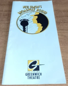 Broadway Bound by Neil Simon - 1991 Greenwich Theatre Programme - Anna Massey - Picture 1 of 2