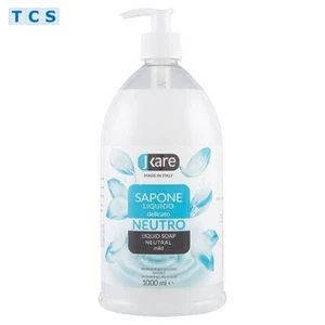JKARE Sapone liquido Neutro, Jabón Líquido en Dispensador de Jabón, Jabón de Manos, 1000 ml - Imagen 1 de 1