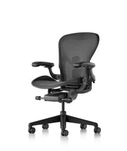 Authentic Herman Miller® Aeron® Task Chair (Size C) Graphite Fully Loaded - Picture 1 of 5