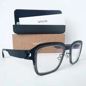 Montatura occhiali da vista di lusso Mykita nuova autentica KENTON nero/cenere trasparente - Foto 1 di 6