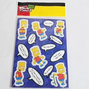 Juego de 14 imanes de Los Simpson Bart Simpson - 2007 nuevos en paquete Homer  - Imagen 1 de 3