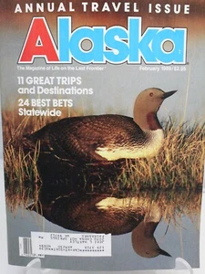 Alaska Magazine Februar 1989 Life on the Last Frontier Kunststoff-Schutzhüllefolie - Bild 1 von 3