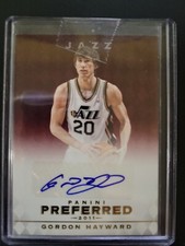 2011-12 Panini Preferred No. #306 Gordon Hayward  32/99 Auto Utah Jazz