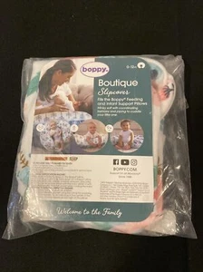 Boppy Boutique Newborn Nursing Pillow Slipcover, Pink Floral Duet 0-12m New - Picture 1 of 3