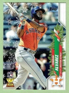 YORDAN ALVAREZ Astros ~ 2020 Topps Holiday ROOKIE ~ FREE SHIPPING - Picture 1 of 1
