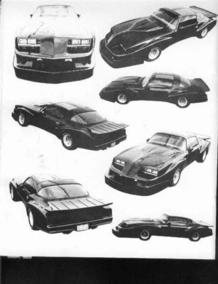 1970-1981 Chevrolet Camaro SHOWCARS 4-piece Scorpion Body Kit - Image 1 of 4