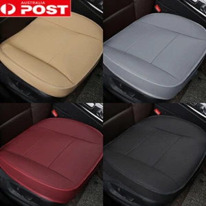 PU Leather Car Front Cover Cushion Seat Protector Half Full Surround Universal - Picture 1 of 15