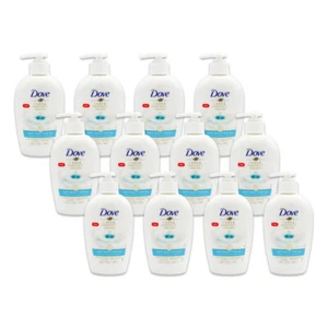 12x Dove 250ml Care & Protect Home/Office Antibacterial Liquid Hand Wash Soap - Picture 1 of 4