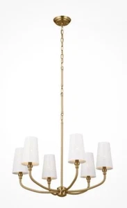 NEW Kichler Lighting 52508BNB Adeena - 6 Light Chandelier Traditional B51 - Picture 1 of 2