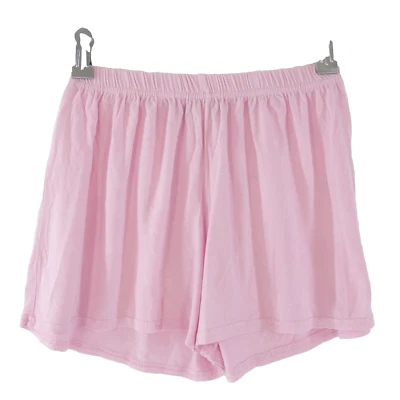 Boohoo Shorts Pink Summer Jersey Beach Summer Holiday Lounge Pants Size UK 8 - Image 1 of 4