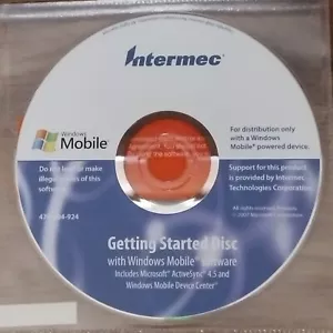 Windows Mobile Getting Started Disc by Intermec - Picture 1 of 1