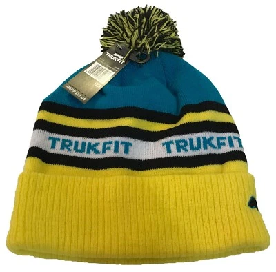 Boné gorro TRUKFIT LIL WAYNE SNOWBOARD SKATE POM POM meninos grandes adulto - Imagem 1 de 2