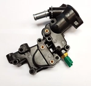 Thermostatgehäuse & Sensor Für Citroen C2 C3 Peugeot 206 207 Partner 1.1 1.4 8V - Picture 1 of 2