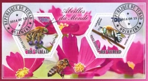 Bloque Usado Insectos Abejas Avispas Jardín Las Abejas - Imagen 1 de 1