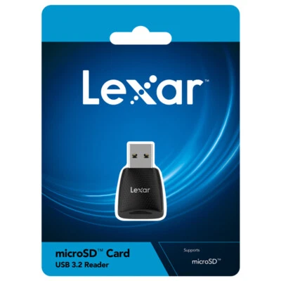 New Lexar USB 3.2 Card Reader LRW330U-BNBNU microSD microSDHC microSDXC UHS-I - Image 1 of 4
