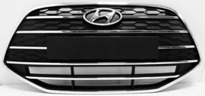 GENUINE OEM BRAND NEW HYUNDAI IX20 2015-2019 FRONT TOP BUMPER GRILL 86351-1K510 - Picture 1 of 4
