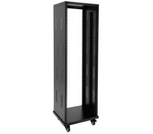 Stahlrack SR-19, 40 HE ROADINGER, Studiorack Tischrack Serverschrank Stahl Rack - Bild 1 von 9