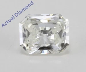 Radiant Cut Loose Diamond (0.38 Ct,j Color,vvs2 Clarity) - Picture 1 of 4