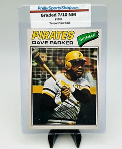 Dave Parker 1977 O-Pee-Chee #242 Pirates Graded 7 NM - Picture 1 of 2