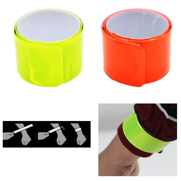 2 Bandes Réflecteurs Poignet Cheville Sécurité Vélo Réfléchissantes Lumière 278 - Photo 1/1