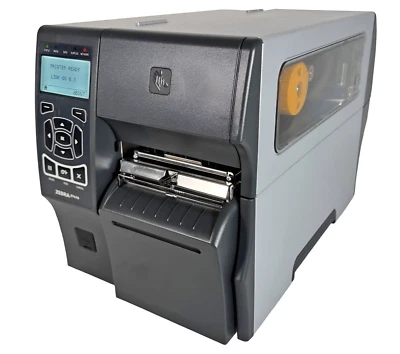 TESTED Zebra ZT410 Thermal Transfer Label Printer Cutter Bluetooth LAN USB - Image 1 of 4