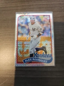 Aggiornamento Topps 2024 - 1989 Topps Chrome Silver Pack #T89CU-17 Alex Rodriguez - Foto 1 di 2