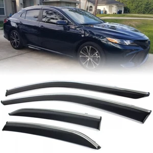 Para Toyota Camry 2018-2024 8va generación ventana visera ventilación pantalla protectores de lluvia deflector - Imagen 1 de 14