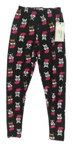 No Comment Girl's Casual Leggings Pants Pull on Size 4 Color Black - Picture 1 of 5
