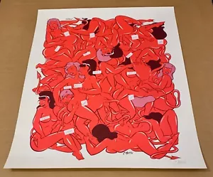 1997 Art Print Poster - Devil Girls by Chris Martin S/N 475/600 - (not Coop) - Picture 1 of 10