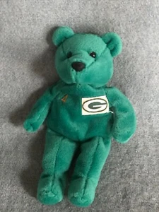 Salvino’s Bammers NFL Plush Green Bay Packers Quarterback Favre Teddy Bear Stuff - Picture 1 of 8