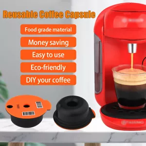 Tazza cialde capsule caffè riutilizzabile per macchina bevande Bosch-s Tassimoo Vivy - Foto 1 di 14