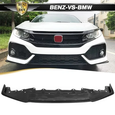 Fits 16-21 Honda Civic Si OE Style Front Bumper Cover Replacement Front Lip PP — 第 1/4 张图片