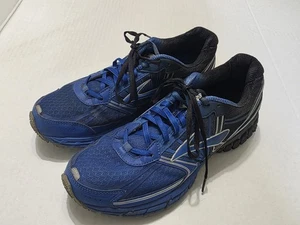 Brooks GTS 14 Adrenaline Men's 10D Blue, Black, Silver Running Tennis Shoes - Picture 1 of 15