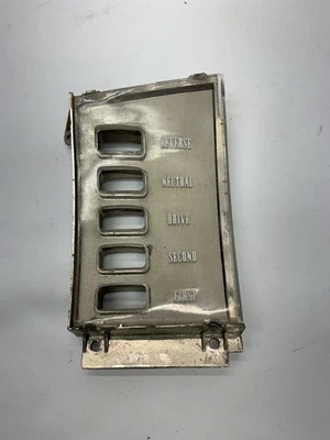 1964 Chrysler Imperial Crown PUSH BUTTON SHIFT Dash Bezel Cover Trim Panel - Image 1 of 4